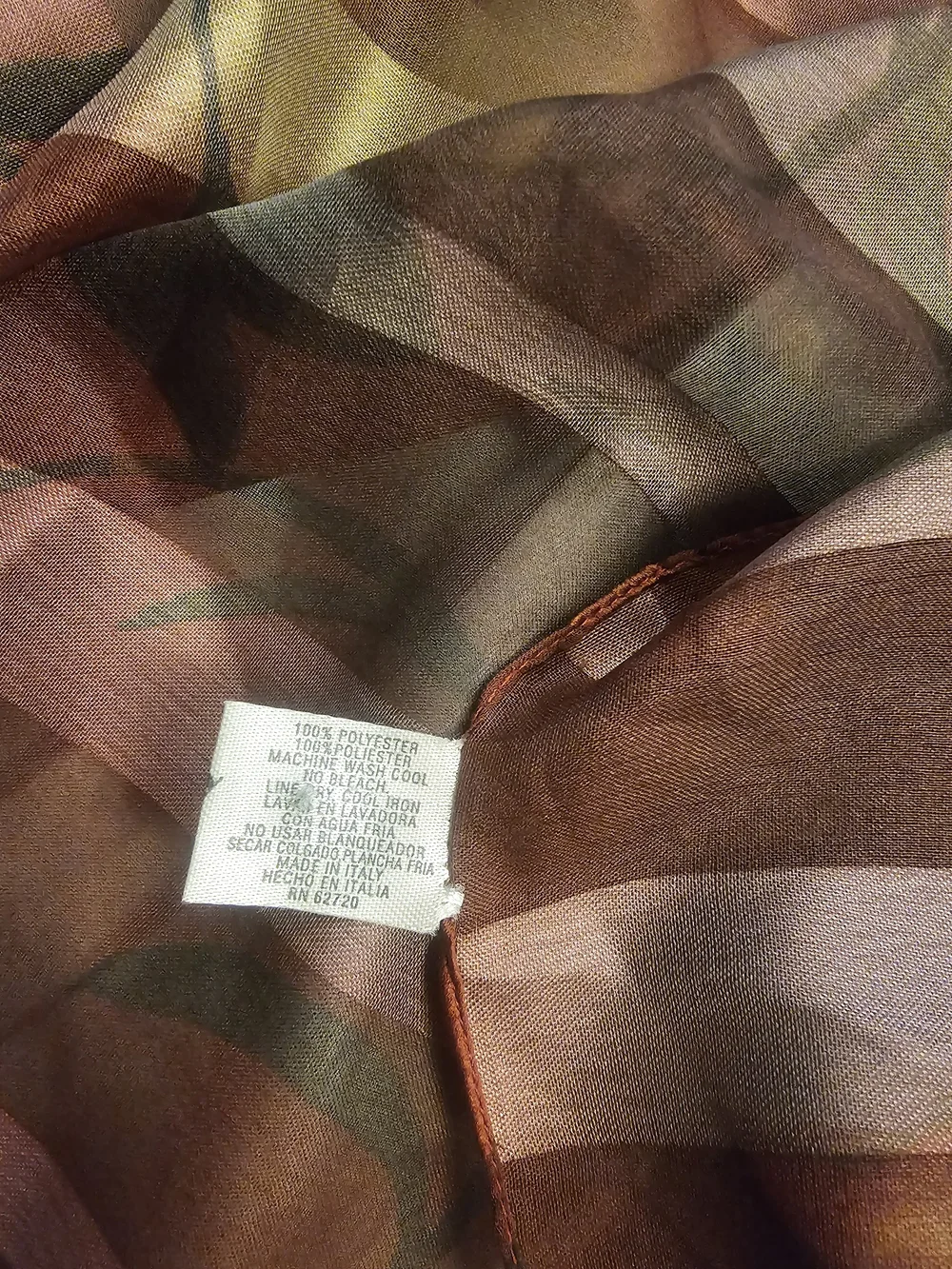 VTG Liz Claiborne & Madewell Scarf Lot 4pc Mixed Material Accessory Bundle
